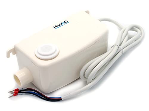 HVAC Premium Condensate Removal Pump – Mute Tank – Automatic Safety Switch Sensor - 100-240V AC 50-60Hz