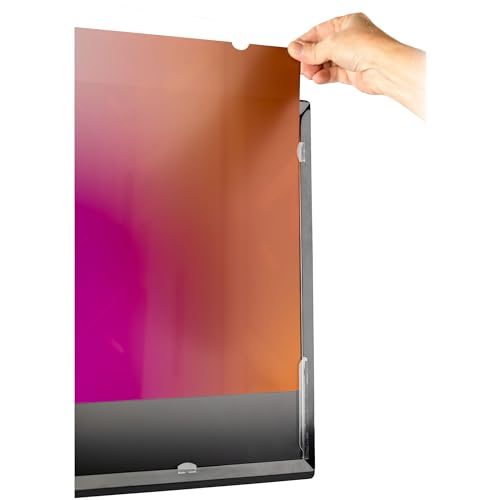 StarTech.com 24-inch 16:10 Gold Monitor Privacy Screen, Reversible Filter w/Enhanced Privacy, Security Shield, +/- 30 Deg - Image 4