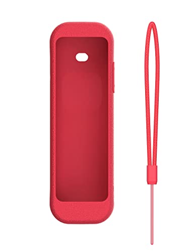 Sikai Silicone Case For Roku Gaming Remote Shockproof Protective Cover For Roku 3 (4230 And 4200) Roku 2 (4210) Rc54R Enhanced Remote Anti-Slip Washable Anti-Lost With Hand Strap (Red) #TOP5