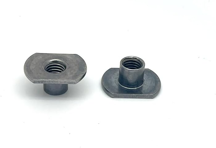 10pcs M8 M10 T Shape Welding Nut Special Shaped Nut(M8)