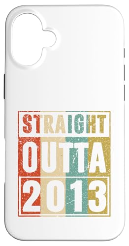 Straight Outta 2013 Classic Birth Of Birthday 2013 Vintage �X�}�z�P�[�X iPhone 16 Plus �p