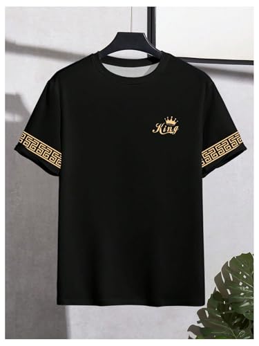 Image of RoseSeek Men's Color Block Short Sleeve Tee Shirts Casual Crewneck T Shirt Trendy Summer Tops