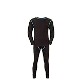 Größe XL Unisex Planam Funktionsunterwäsche Set 180 g/m² schwarz Modell 2215
