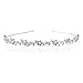 Produktbild Pixnor Braut Brautjungfer Blume-Leaf Muster Stirnband Hochzeit Tiara
