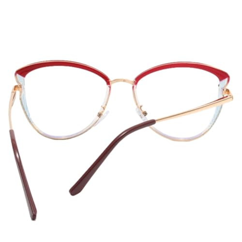 Image of Shiratori Blue Light Blocking Glasses with TR90 Cat Eye Frame , Computer Glasses - Anti Eyestrain & UV Glare Protection