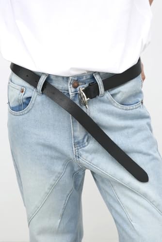 Mens Y2K Wide Leg Jeans Mid Rise Baggy Hip Hop Skater Jeans Vintage Casual Straight Leg Flared Denim Pants Streetwear4