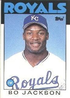 1986 Topps Traded Bo Jackson Rookie Baseball Card #50T - Shipped In Protective Display Case!