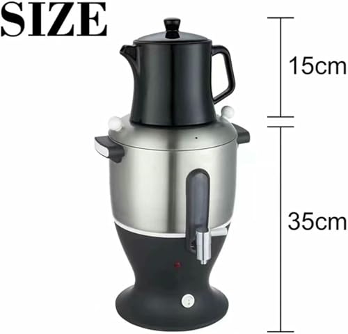 Machine à thé électrique samovar en acier inoxydable pour maison et bureau - 6