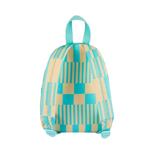 Image of Roxy Women's Always Core Backpack | Travel | Everyday Carry | Beach | Polyester | 8L Capacity - Big Brella Check Turquoise