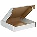 Scatole Cartone Fustellate Piatte Bianche 40x40x5cm Scatoloni Imballaggio Spedizioni Cartoni Trasloco Scatoli in cartone Ondulato Leggere Solide e Resistenti - set da 10 - Made in Italy