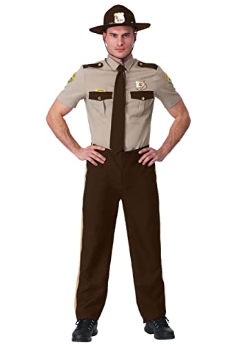 Crazy Clearance Adult Super Troopers Costume Super Troopers Uniform Costume - L