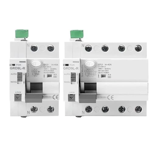 RCCB disjoncteur de fuite type A-SI 2P 40A 30mA à réenclenchement automatique