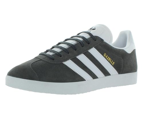 Image of adidas Gazelle Mens Shoes Size 8.5, Color: Trace Green /Black /Metallic Gold