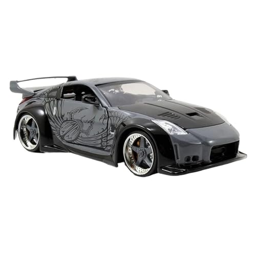 Nissan 350Z miniature 1:24 en alliage robuste pour éviter la casse des jouets en plastique