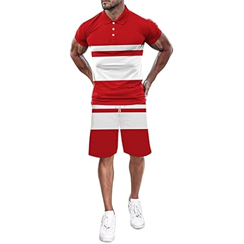 NQyIOS Men's Casual Summer Tracksuit Set Cover