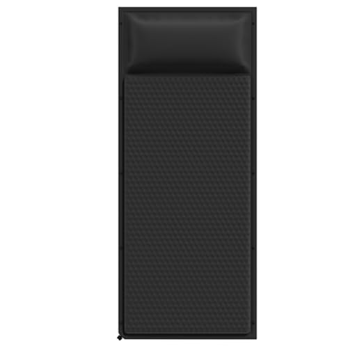 DYQACY Car Air Mattress Foldable for Skoda Fabia/Fabia Combi/Fabia Scout PJ NJ 5J 3T4 3T5 6Y 6Y2 6Y5 2000-2025, Back Seat Camping Bed Breathable Airbed Auto-Inflation,Black Single