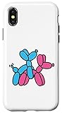 iPhone X/XS Balloon artist, balloon twister, mating dogs balloon animal Case