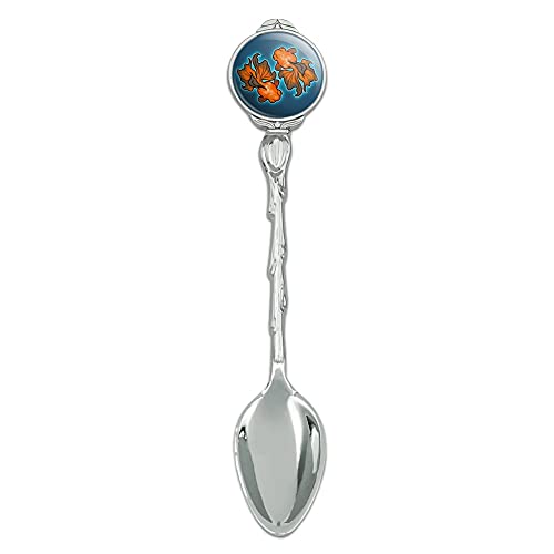 Japanese Goldfish Novelty Collectible Demitasse Tea Coffee Spoon
