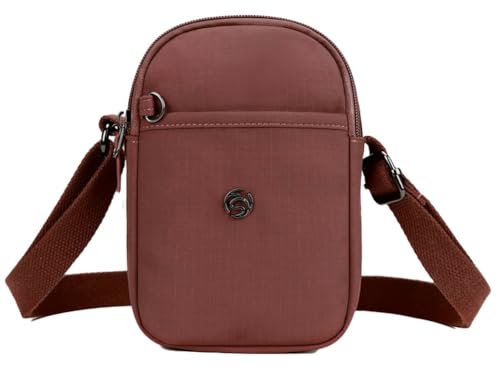 Nylon Crossbody Bag for Women Lightweight Shoulder Handbag Cell Phone Purse Small Crossbody Phone Bag Casual Messenger Bags