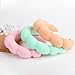 AOENJIE Spa Headbands for Washing Face or Makeup, Sponge Bubble Skincare Headbands, Puffy Terry Cloth Hairband for Women, Skin Care Makeup Headwear Hair Accessories for Girls(Khaki)