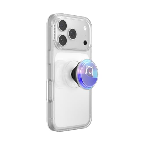 Image of PopSockets PopTop, Adhesive Phone Grip with Swappable Top, Pokemon - Squishy Gengar Shadow Ball