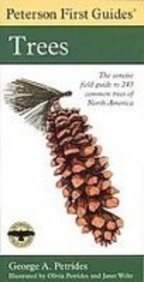 Peterson First Guide to Trees 1439519455 Book Cover