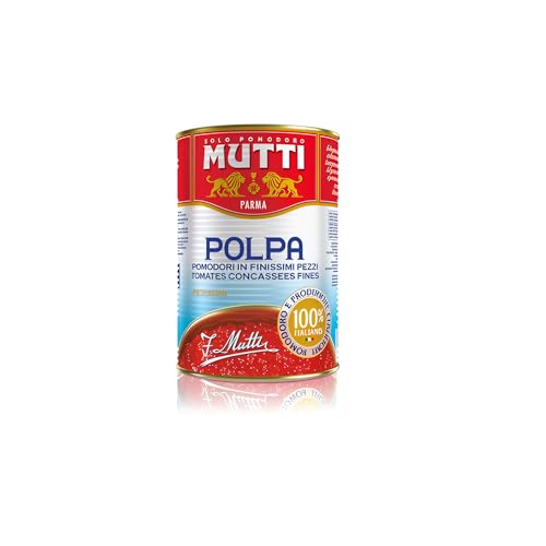 Tomates triturados en pulpa fina MUTTI – 1 lata de 4 kg