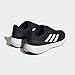 adidas Men's Run Falcon 3.0 Shoe, Black/White/Black, 11