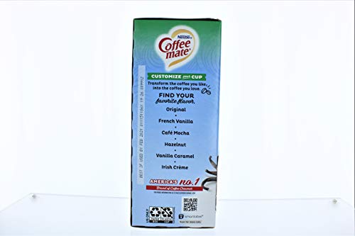 Coffee-mate SF French Vanilla Creamer.375oz, 50/Box