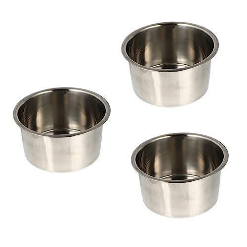 STOBOK 3pcs Sturdy Stainless Steel Soap Melting Pan Soap Making Tools for Household Use