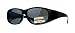 Kid's Polarized Fit Over Sunglasses -Designed to Wear Over Prescription Glasses - UVA/UVB 100% (Black)