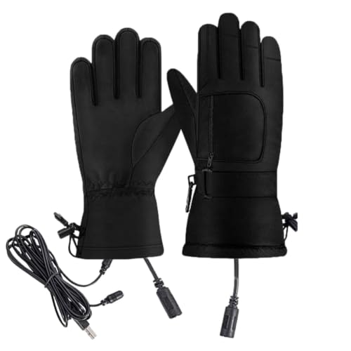 Gants chauffants électriques rechargeables contre les mains froides en ski