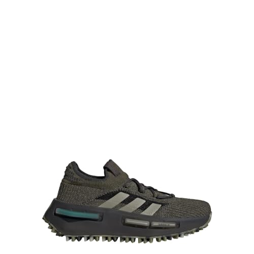 adidas Kids' NMD_S1 Shoes, Focoli/Slipeb/Carbon, 4 M US