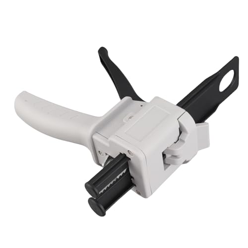 Colle époxy AB 50ML Mélangée Universelle 1:1 et 2:1, Outil de Poignée D'application, Colle époxy AB Noire et Grise Légère et Robuste, Opération Facile avec une Bouteille en