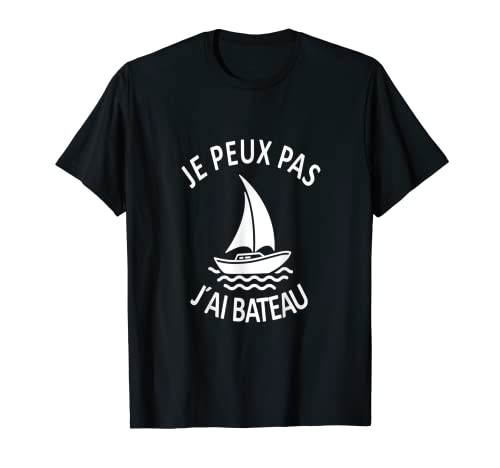 Barco Marino Humor No Puedo Tengo Barco Regalo Camiseta