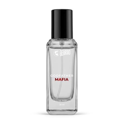 Image of BEARDO Godfather Mafia Eau De Parfum 20ml | Fruity, Amber, Woody Fragrance | Long Lasting Perfume for Men | Gift For Men | Strong EDP For Men | Gift For Husband | Gift For Boyfriend