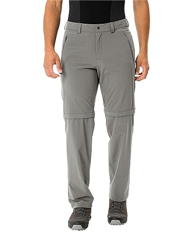 VAUDE Wanderhose Herren Farley Stretch Zip-Off Pants – Grau – Gr. 58 Long – Ansicht 2