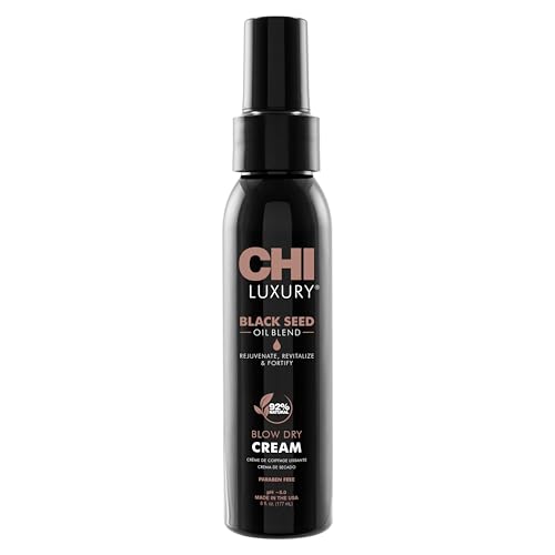CHI Luxury Black Seed Oil Blow Dry Cream, Moisturizing Styling Cr...