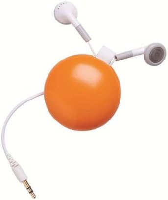FunkyFonic Retractable Earbuds Orange