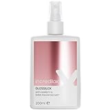 Incredilox Glossilox Anti‑Humidity & Shine Enhancing Mist 200 ml - Lightweight Frizz Control & Shine Spray for All Hair Types - Heat Protection & Quick‑Dry Finish