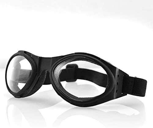 Bobster ® Bugeye, Matte Black Frame, Amber Lens