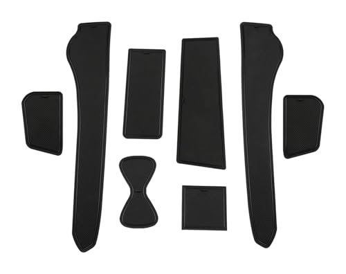 Alfombrillas Seat Cupra Born 2023 interior coche protector ranura puerta negro