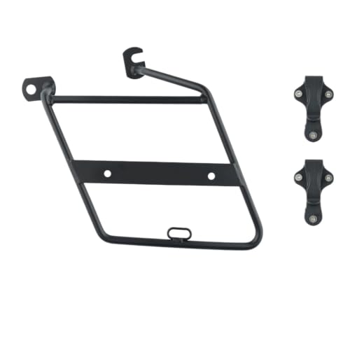 Support de sac latéral gauche Kawasaki W650 en acier haute résistance