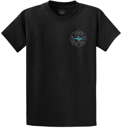 Image of Joe's USA Koloa Surf Tiki Logo Cotton T-Shirts in Regular, Big and Tall Sizes