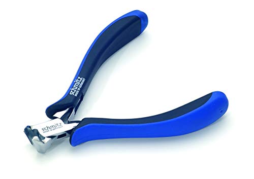 Alicate de corte plano Schmitz ESD de 125mm sin bisel para un corte limpio en placas 2