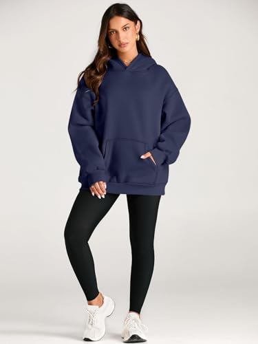 Image of EFAN Women's Hoodies Oversized Sweatshirt Comfort Fleece Sweaters | Cozy Trendy Pullover Hoodies, Sweatshirts with Pockets For Fall & Winter