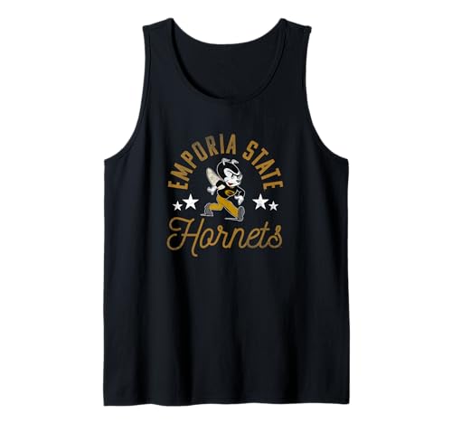 Emporia State University ESU Hornets Logo Tank Top