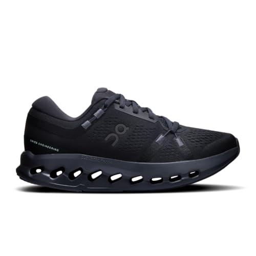 On Women's Cloudsurfer 2 Sneaker, Black/Black, 11