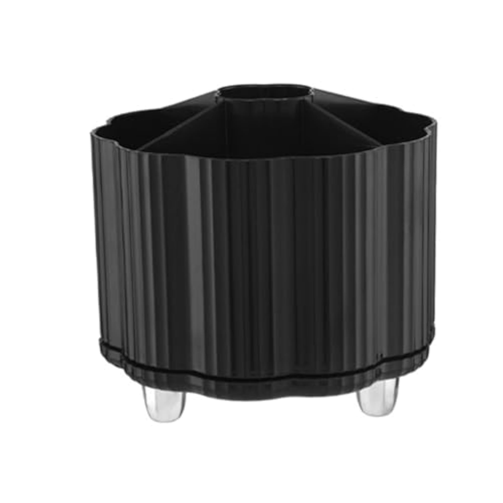 Large Portable 360° Rotating Makeup Brush Holder
