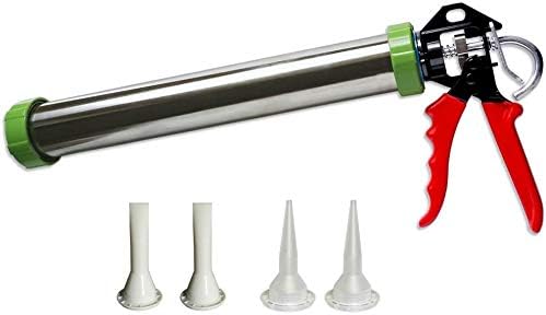 Sausage Caulking Gun, Manual Drive, High Thrust Caulk Gun for Processing Adhesive Cartridges